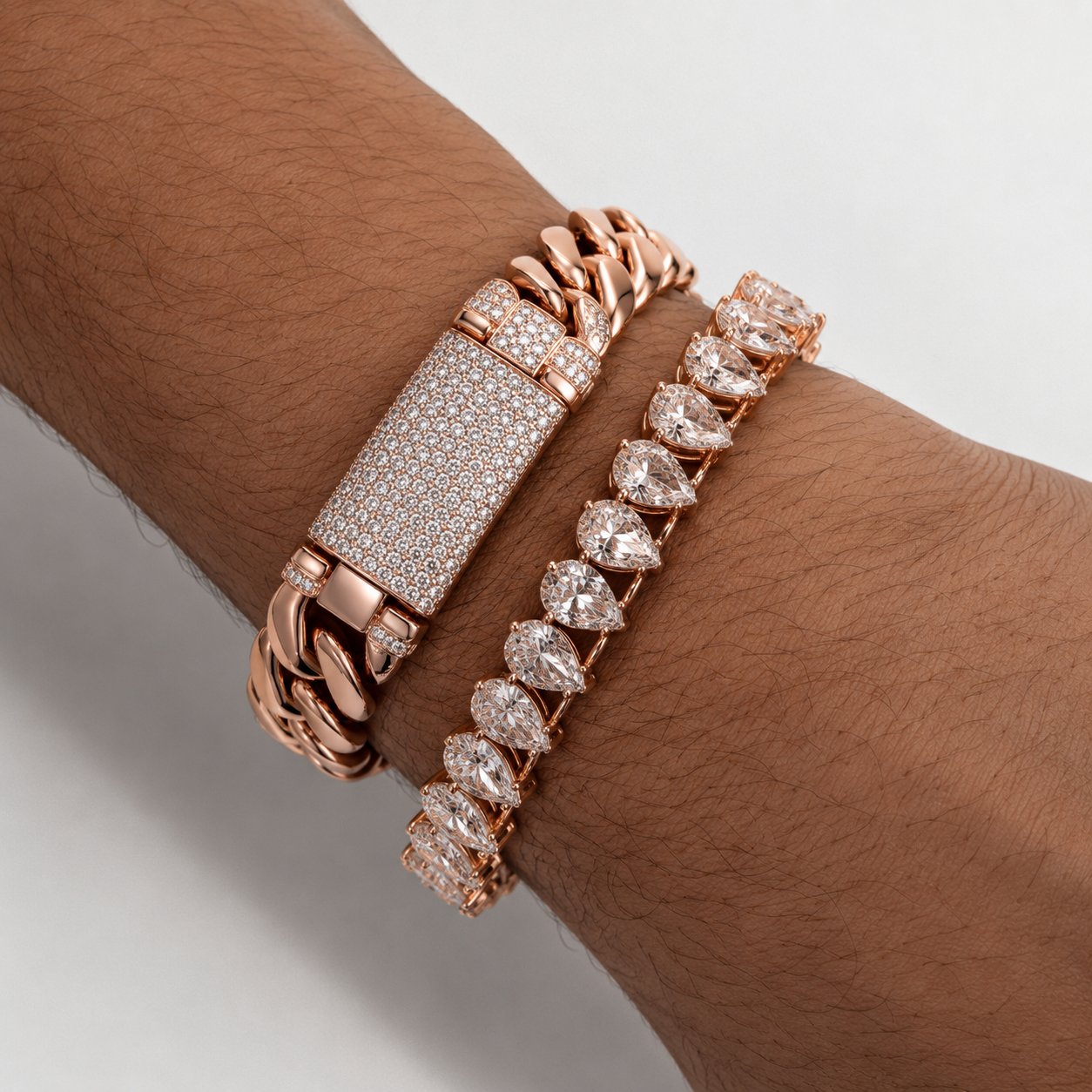 Rose Gold Stack Set
