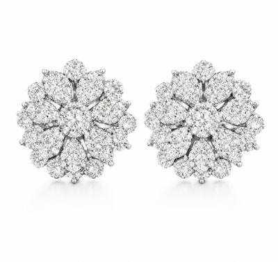 Floral Cluster Studs
