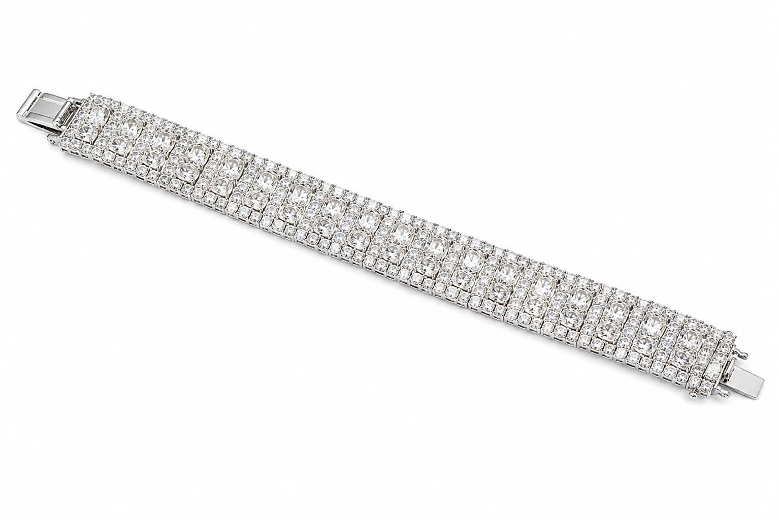 Five-Row Statement Bracelet